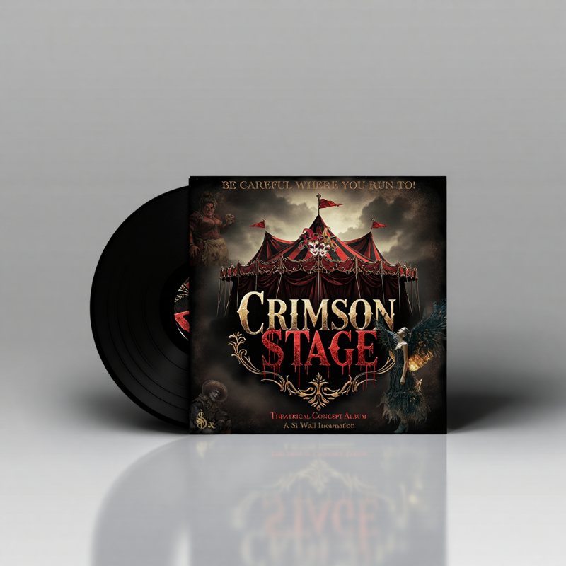Limited Edition Crimson Stage Vinyl Concept Album